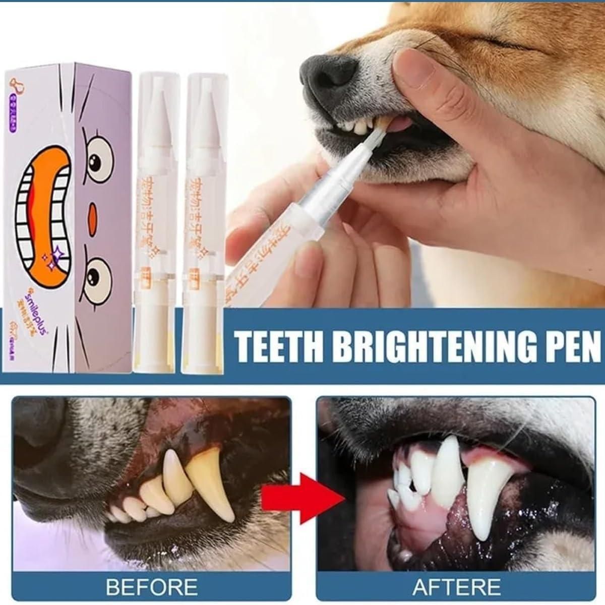 Pet Dental Care Pen Toothbrush – Safe, Easy & Effective Oral Hygiene for Dogs