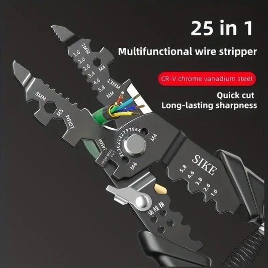 25-in-1 Multi-Function Wire Cutter Tool | Compact & Durable | All-in-One Repair Kit | Pack of 1