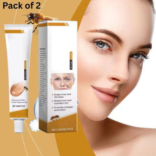 Bee Poison Botulin Cream – Anti-Aging & Skin Rejuvenation Formula | Pack of 2 | Suitable for All Skin Types