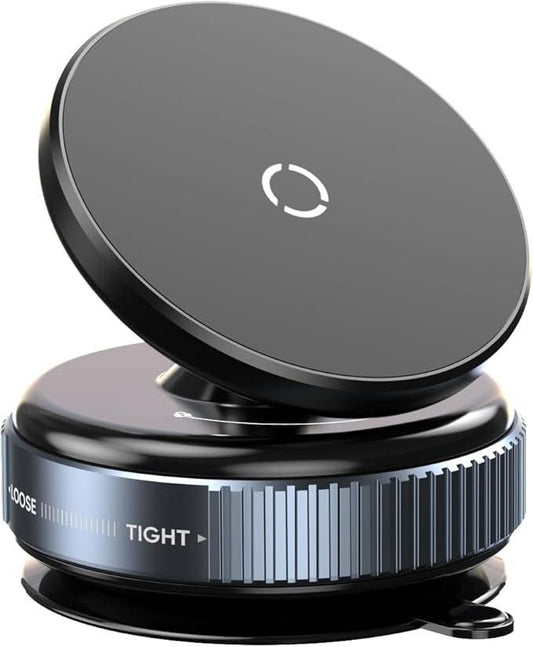 Universal 360° Magnetic Mobile Stand | Car & Desk Mount with Strong Suction