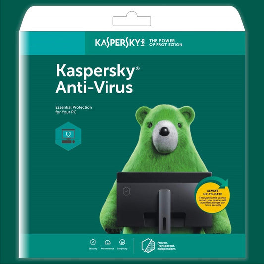 Kaspersky Antivirus  1 User 1 Year (Email Licence)