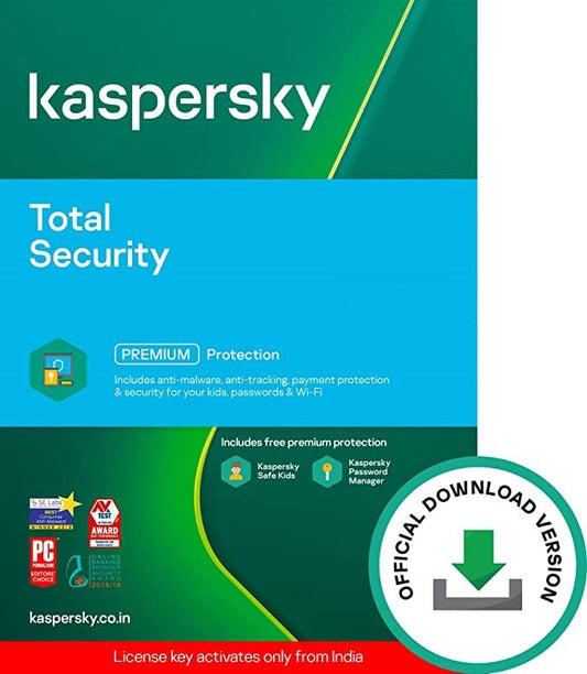 Kaspersky Total Security  5 User 2 Year (Email Licence)