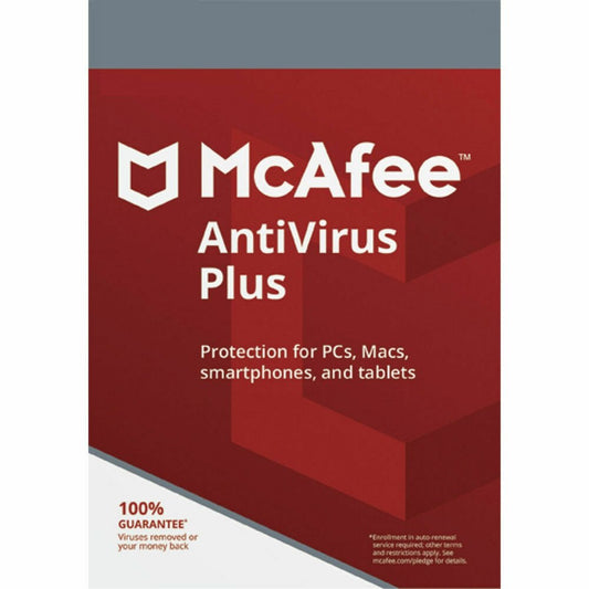 McAfee Antivirus 1 PC 3 Year (Email License)