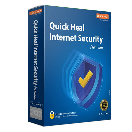 Quick Heal Internet Security 3 User 3 Year (Email Licence)
