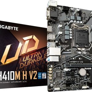 GIGABYTE H410M H V2 Ultra Durable MicroATX Motherboard DDR4 DIMM