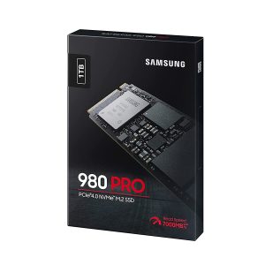 SAMSUNG 980 PRO 1TB PCIe NVMe Gen4 Internal Gaming SSD