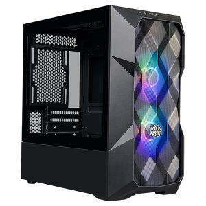 Cooler Master TD300 Mesh ARGB (M-ATX) Cabinet (Black)