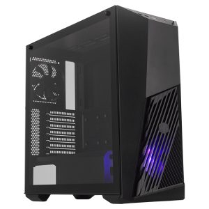 Cooler Master MasterBox K501L RGB Mid Tower Gaming Cabinet with Pre-Installed Fans and Tempered Glass Side Panel