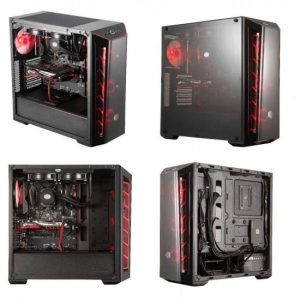 Cooler Master MasterBox MB520 Mesh ARGB (ATX) Mid Tower Cabinet (Black)