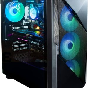 GALAX Revolution - 01 Mid Tower Gaming Case with 4 ARGB Fans (Black)