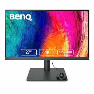 BenQ PD2705UA Ergo Arm Mac-Ready 27" 4K UHD | 99% Rec. 709 & sRGB | IPS | DeltaE ?3 | ICC Sync | Calibration Report | AQCOLOR | Uniformity | HotKey Puck | DisplayPort | USB-C (65W) |