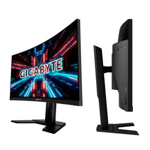 GIGABYTE G27Fc 27 Inch (68.58 Cm) 165Hz Curved Gaming LCD Monitor, 1920 X 1080 Pixels Va 1500R Display, 1Ms (Mprt) Response Time, 90% Dci-P3, Freesync Premium, G-Sync Compatible Ready, Black
