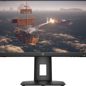 HP X24Ih 13L82Aa, 23.8 inch (60.452 cm) 1920 X 1080 Pixels, Fhd Gaming Led Monitor with 350 Nits IPS Panel, 144 Hz, Adaptive Sync, 1Xhdmi, 1Xdp, Vesa Mount, Height & Tilt Adjust (Black)