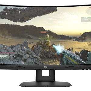 HP X24c 23.6-inch Curved FHD Gaming Monitor - 144 Hz Refresh Rate, 1 HDMI 2.0, 1 DisplayPort, Vesa Mount, Adaptive Sync (13Q95AA)