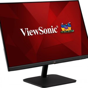 ViewSonic 24 Inch IPS Panel Full HD 75Hz AMD Free Sync with 2W*Speakers, HDMI, VGA, Wall Mount, Bezel Less, Eye-Care, Flicker Free Registration- VA2432-MH