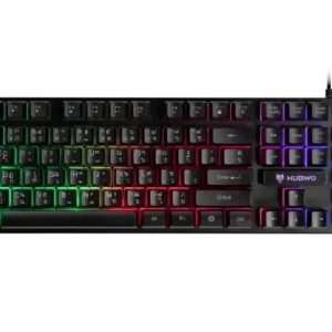 NUBWO Nk-41 Zenith Gaming Keyboard, 19 Anti-Ghosting, Anti-Slip, Suspended Keypress Wired USB Gaming Keyboard