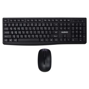 NUBWO NKM-625 VIRGO WIRELESS KEYBOARD & MOUSE COMBO(Black color) Combo Set