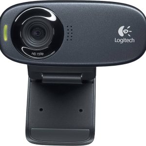 Logitech C310 Digital HD Webcam with Widescreen HD Video Calling, HD Light Correction, Noise-Reducing Mic, for Skype, FaceTime, Hangouts, WebEx, PC/Mac/Laptop/MacBook/Tablet