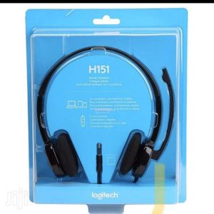 Logitech H151 Wired On Ear Headphones With Mic