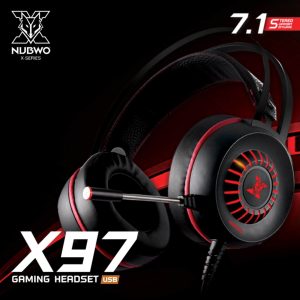 NUBWO X97 HardCore Gaming Headset with USB 2.0 connector Wired Headset