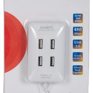 Quantum Qhm6642 Usb 2.0 4-Port Hub