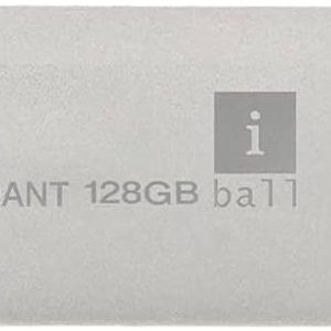 iBall Pendant 128 GB USB 2.0 Flash Drive OS Compatibility with Windows and Mac METAL